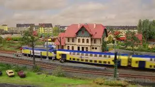 Model Railway with Marklin Model Trains in Z Scale