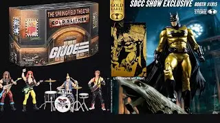 New GiJoe Classified Cold Slither set & McFarlane Toys Batman Hush Gold action figures revealed