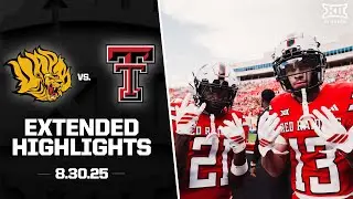 Arkansas Pine Bluff vs. #23 Texas Tech Extended Highlights | 2025 Big 12 Football