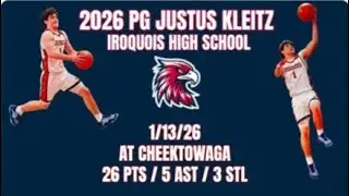 2026 PG Justus Kleitz - at Cheektowaga 01-13-26