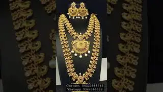 SHANKAR PEARLS LONG AND SHORT NECKLACE WITH PREMIUM QUALITY JEWELLERY #highquality #jewelry #jewelry