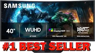 SAMSUNG 40 Odyssey G7 (G75F) WUHD Resolution 180Hz Curved Gaming Monitor 1ms - B0FJYNVR3R