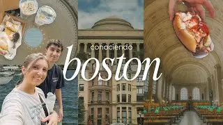 CONOCIENDO BOSTON + compritas en NYC 🛍☘ | USA Vlog #1