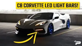C8 Corvette LED Light Bars - Paragon Performance