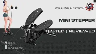 Обзор мини-степпера для дома &ndash; фитнес-степпер с эспандерами для эффективных тренировок!