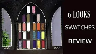 6 Looks with the Kat Von D Saint and Sinner palette, swatches & review