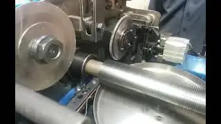 Tube Finning Machine