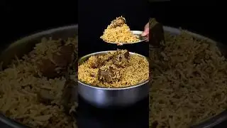 🔥 Mutton Dum Biryani &ndash; Authentic Wedding Style 😋 #shorts