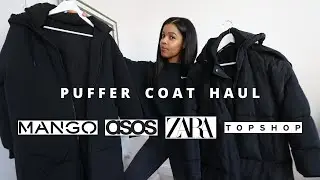 ДОСТУПНОЕ ПУХОВИК + ПРИМЕРКА | ZARA | MANGO | ASOS | TOPSHOP | ЗИМА 2020 | Ориана Уайт