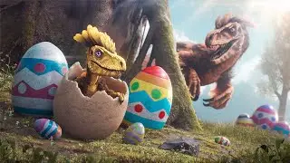 I found all 20 Ark Ascended Club Ark Easter event eggs 2025 4k HDR Club Ark Golden Egg Hunt Easter