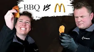 Crispy Chicken: BBQ VS. MCDonalds | Kolenboertje challenge