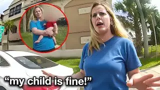 When No-Nonsense Cops Deal With a Karen Mom &mdash; Reality Hits After the Crash | Karen Arrested #477