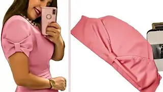 Very Easy Bow Sleeves Design Cutting and Stitching | Sewing Tips and Tricks
