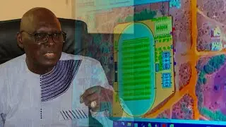 projet de r&eacute;habilitation du stade municipal de Diamniadio le maire nous explique les d&eacute;tails