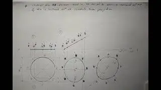 lecture 38 Projection of Planes circular  | Engineering Graphics Made Easy