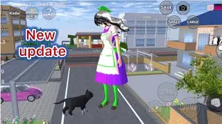 ✨Sakura School Simulator | Tutorial video | Small and Large character option 💖 