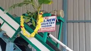 Ginger washing plant MFG by G.S.NEW INDUSTRY HASSAN 9972000740