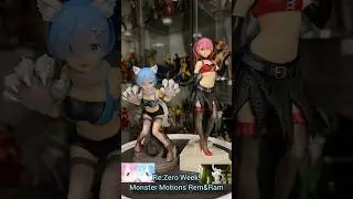 Re:Zero Week! Monster Motions Rem and Ram!