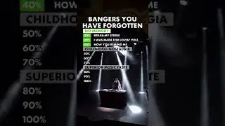 Bangers you have forgotten!