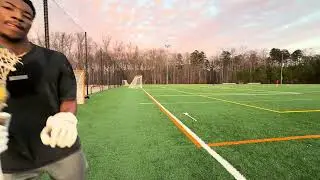 Shooting shots with Woman Lacrosse D1 prospect!!