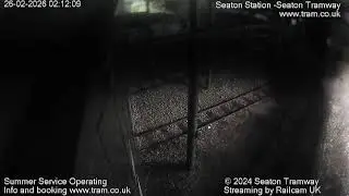 Seaton Station Camera, Seaton Tramway, Devon UK | Railcam LIVE & Seaton Tramway