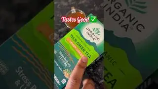 ORGANIC TULSI GREEN TEA #shortsfeed #shorts #tulsigreentea #greentea