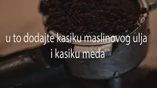 Napravite sami masku za lice od kafe i resite se crvenila i bubuljica |  Vlog Milica Mihailovic