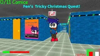 Fen's Tricky Christmas Quest | Baldi Christmas mod!