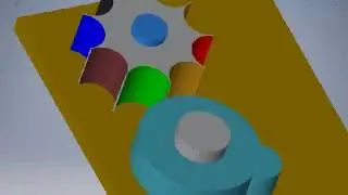 Simple Active Contact Solver