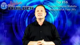 WP Affiliate Builder - Affiliate Building Tip #16