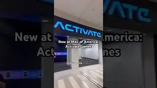 Activate Games is now open at Mall of America! #mallofamerica #minnesota #ACTIVATE #EnterTheGame