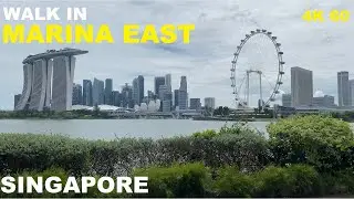 Marina East Walk in Singapore: Skyline Promenade and Bay East Garden (Sept 2021)