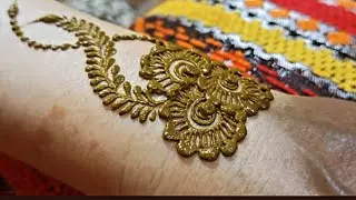 #تعليم_نقش_الحناءحناء رشيمة سااااهلة شوفي وتعلمي الخطوات henna hindi Khaliji maghribi