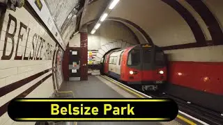 Tube Station Belsize Park - London 🇬🇧 - Walkthrough 🚶