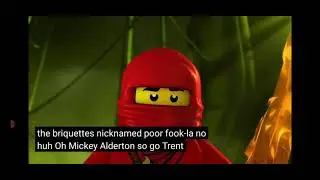 Red ninja tripping on venomari's venom