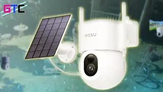 Распаковка со скидкой 12% Prime Day на наружную камеру видеонаблюдения AOSU D1 Max с питанием от солнечной батареи: Good Tech Cheap