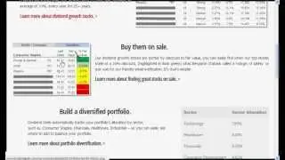 Dividend Geek Value Investing Tool