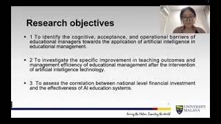 WANG JINGTING POX7001 Assignment 2 Research objectives, questions and hypothesis