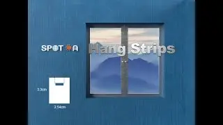 How to Fit Hang Strips HS Frame - DIY PVC Shutters Kits - Spot On Shutters
