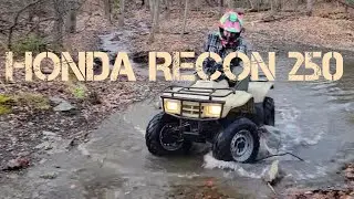 Насколько хорош квадроцикл Honda Recon ATV? Обзор и характеристики. Тест-драйв.