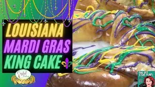 Mardi Gras King Cake's by Crystal Weddings in Lafayette, La