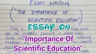 Write An Essay On 