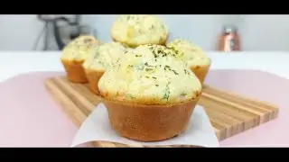 Cupcake Salgado receita simples(bolinhos salgado)