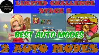 Witch Doll Limited Challenge Stage 5 - Best 2 Auto Modes