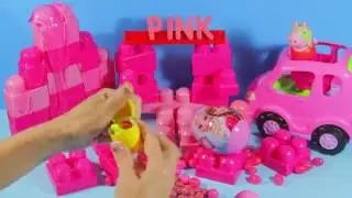 Boom Boom Surprise reveals Pink Surprise Eggs with Kinder Eggs!
