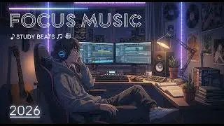 Focus Concentration Music 🎧   Studying Music for Brain Power & Learning