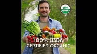Grown American Superfood - 100% Certified Organic Superfood Grown by American Farmers