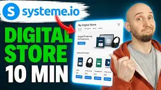 How To Create a Digital Store in Systeme.io For Free | NEW FEATURE