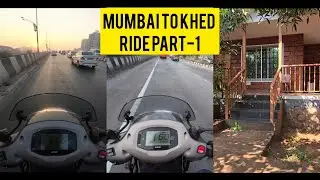 Mumbai to Khed bike ride 🛵🛵 l Part-1