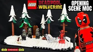 Начальная сцена из конструктора LEGO Deadpool и Wolverine &mdash; ЛЕГКО СДЕЛАТЬ!